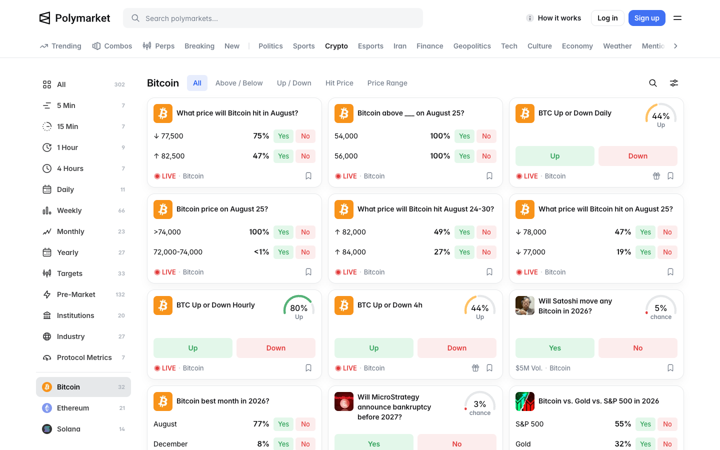 Crypto observed product screen 2
